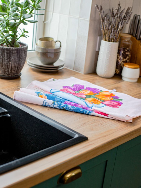 Комплект полотенец 48*60 см, 3 шт., рогожка (Кашарель)