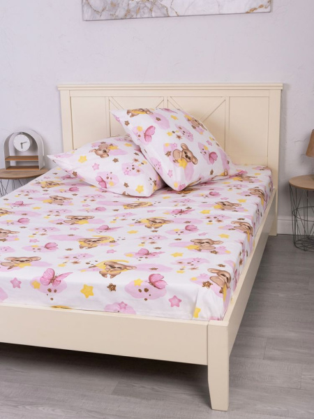 Наволочка 70*70 см, перкаль, детская расцветка (Коала Бэби)