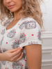 Сорочка ночная женская,мод. 450,трикотаж (Ёжики)