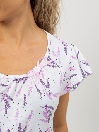 Сорочка ночная женская,мод. 426,трикотаж (Лаванда)