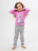 Пижама детская, модель 324, трикотаж (Зайчата  )