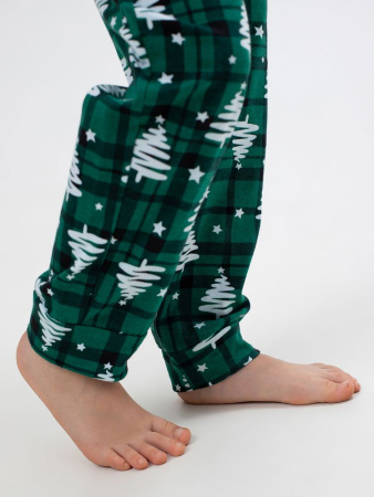 Пижама детская, модель 324, трикотаж (Змейка, зелёный)