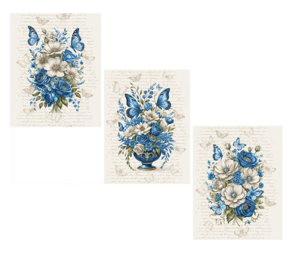 Комплект полотенец 48*60 см, 3 шт., рогожка (Патрисия)