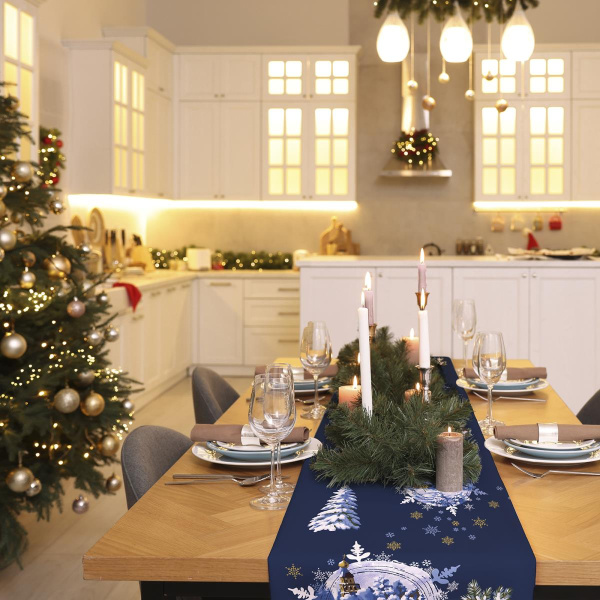 Дорожка для сервировки 50*150 см, хлопок 100% (Волшебство Нового года)