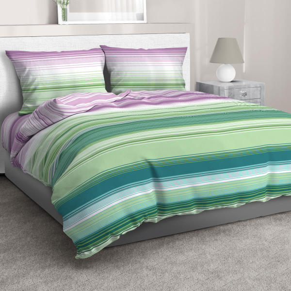 Комплект постельного белья 1,5-спальный, бязь  ГОСТ (220) (Летиция, компаньон)