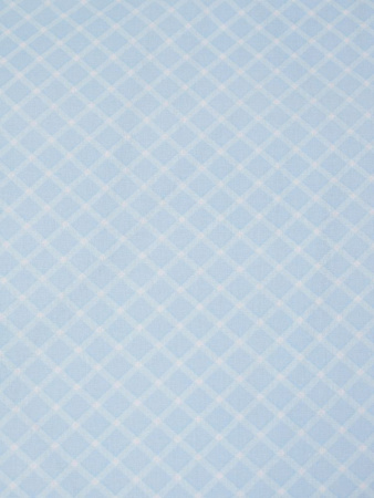 Комплект постельного белья 1,5-спальный, бязь "Комфорт" (Виши, голубой)