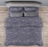 Комплект постельного белья Евростандарт, бязь "Комфорт" (Валенсия, сиреневый)
