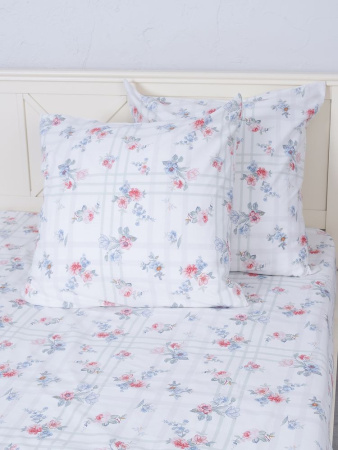 Простыня на резинке 160*200 см, бязь "Люкс", борт 25 см (Юнона)