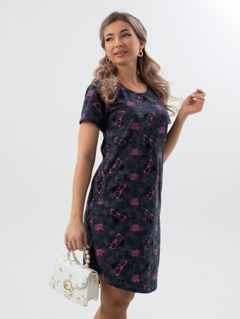 Туника женская, модель 172, трикотаж (Панды)