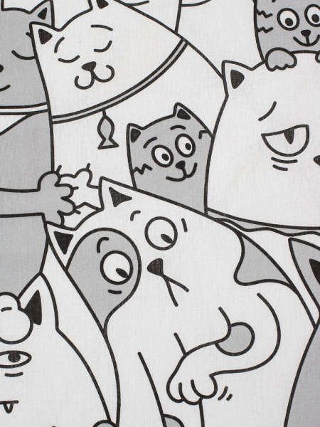 Комплект постельного белья 1,5-спальный, бязь "Комфорт" (Котовасия)