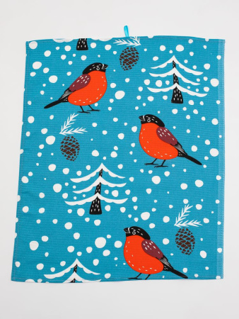 Комплект вафельных полотенец 48*60 см, 3 штуки (Ягодный сорбет)