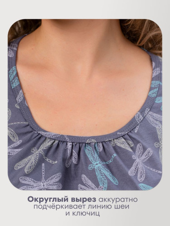 Сорочка ночная женская,мод. 426,трикотаж (Стрекоза)