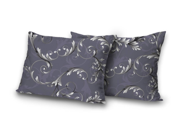 Пододеяльник Евро 200*220 см, бязь "Комфорт" (Валенсия, сиреневый)