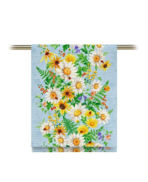 Полотенце 50*70 вафельное (Летний день)