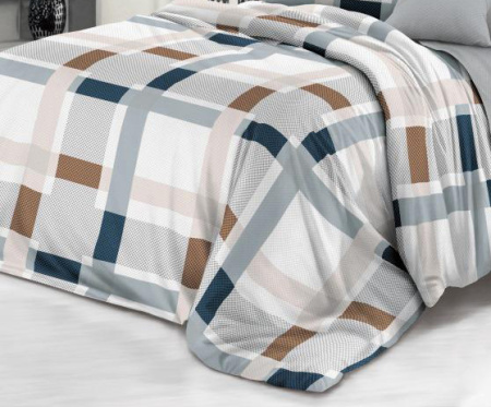 Пододеяльник Евро 200*220 см, на молнии, поплин (Дэлли (основа))