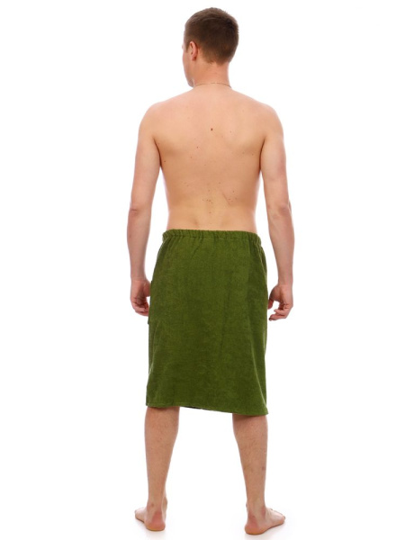 Килт мужской на липучке,100 % хлопок (Оливка)