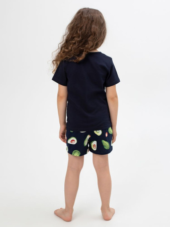 Пижама детская, модель 326, трикотаж (Авокадо, синий)