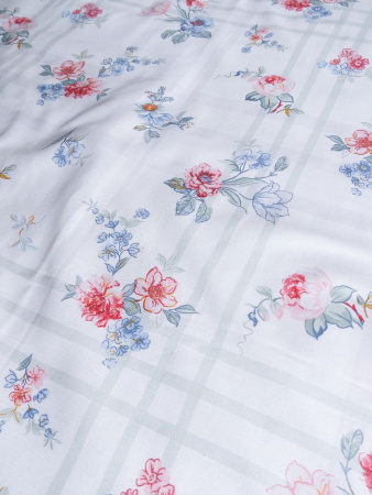 Простыня на резинке 200*200 см, бязь "Люкс", борт 25 см (Юнона)