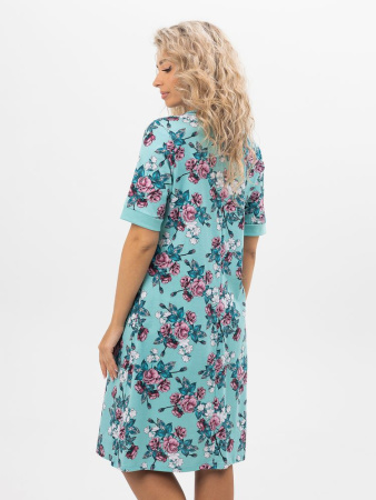 Халат женский, модель 124,трикотаж  (Розалия )