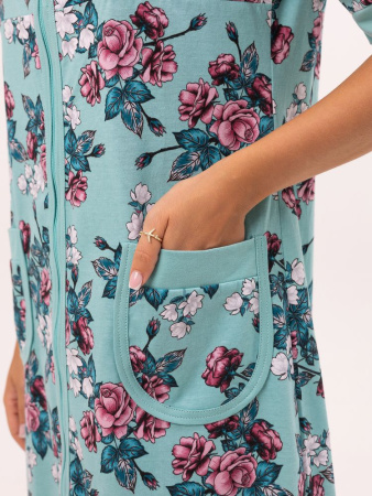 Халат женский, модель 124,трикотаж  (Розалия )