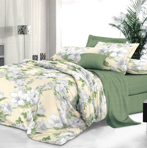 Наволочка 70*70 см, сатин "Престиж", на молнии (Предпочтение (компаньон))