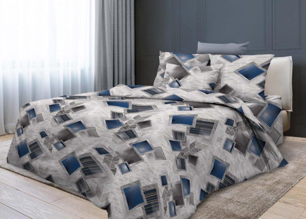 Пододеяльник 2-спальный, бязь ГОСТ (Марсель)