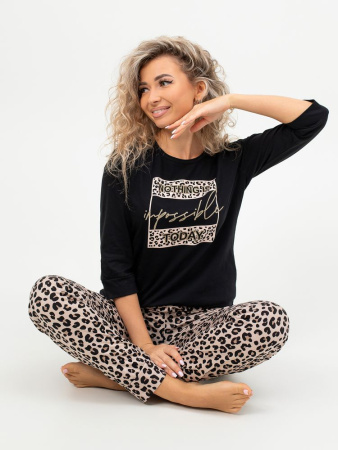 Костюм женский, модель 162, трикотаж (Лео)