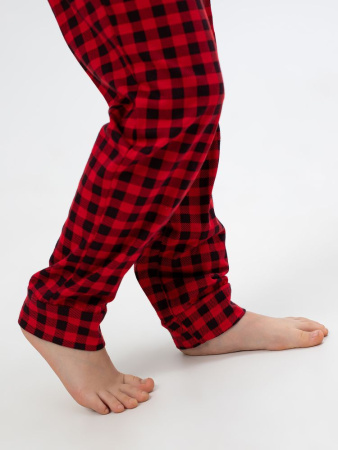 Пижама детская, модель 324, трикотаж (Олень Хо-хо-хо)