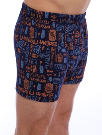 Трусы-боксеры, модель 212, трикотаж (Адам)