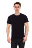 Футболка мужская, модель 214, трикотаж (Черный)