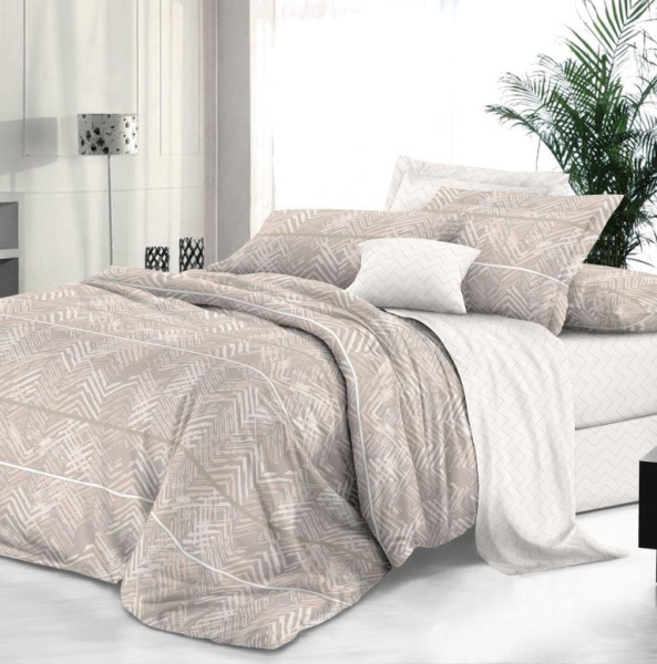 Комплект постельного белья 2-спальный, сатин "Престиж", с Европростыней (Гуру)
