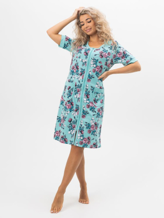 Халат женский, модель 124,трикотаж  (Розалия )