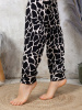 Брюки пижамные женские, модель 162, трикотаж (Жираф)