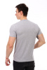 Футболка мужская, модель 214, трикотаж (Серый меланж)