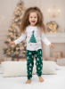 Пижама детская, модель 324, трикотаж (Змейка, зелёный)
