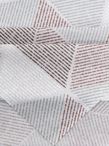 Комплект постельного белья 1,5-спальный, бязь "Комфорт" (Галактика, шоколад)