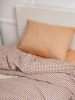 Пододеяльник 1,5-спальный, с вырезом "ромб", бязь "Комфорт" (Виши, бежевый)