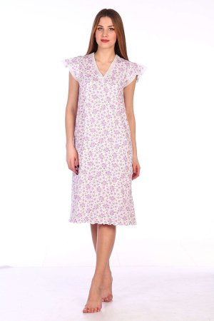 Сорочка ночная женская,мод. 427, трикотаж (Танго (сиреневый))