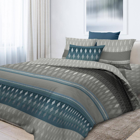 Простыня на резинке 120*200 см, бязь "Люкс", борт 25 см (Billund)