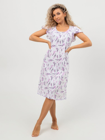 Сорочка ночная женская,мод. 426,трикотаж (Лаванда)