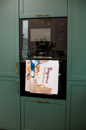 Комплект вафельных полотенец 48*60 см, 3 штуки (Вкусное настроение)