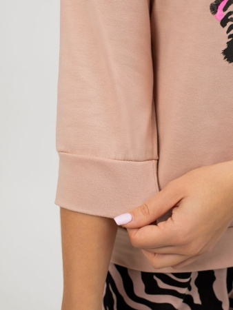 Костюм женский, модель 162, трикотаж (Зебра)