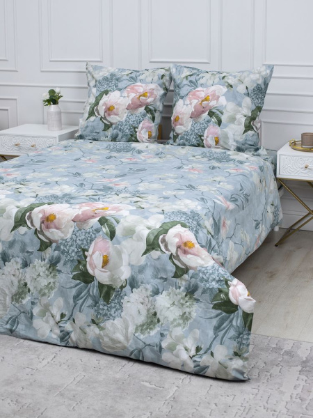 Комплект постельного белья Евростандарт, перкаль (Нигури)