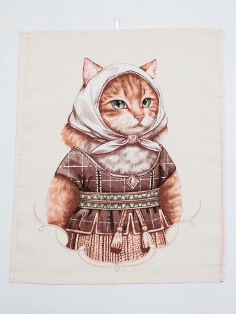 Комплект полотенец 48*60 см, 3 шт., рогожка (Матильда)