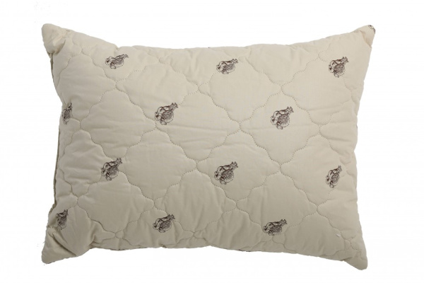 Подушка 50*70 см, наполнитель "Верблюжья шерсть" Подушка 50*70 см, наполнитель "Верблюжья шерсть"