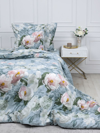 Простыня на резинке 120*200 см, перкаль, борт 25 см (Нигури)