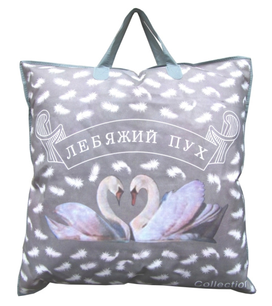 Подушка 70*70 см, наполнитель "Лебяжий пух" Подушка 70*70 см, наполнитель "Лебяжий пух"
