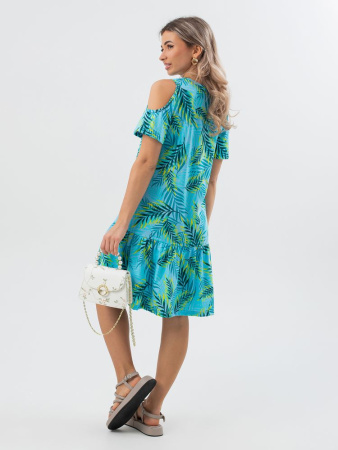 Платье женское, модель 175, трикотаж (Флора)