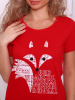 Пижама женская, модель 154, трикотаж (Red Fox )