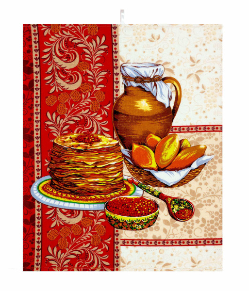 Комплект полотенец 48*60 см, 3 шт., рогожка (Слобода)